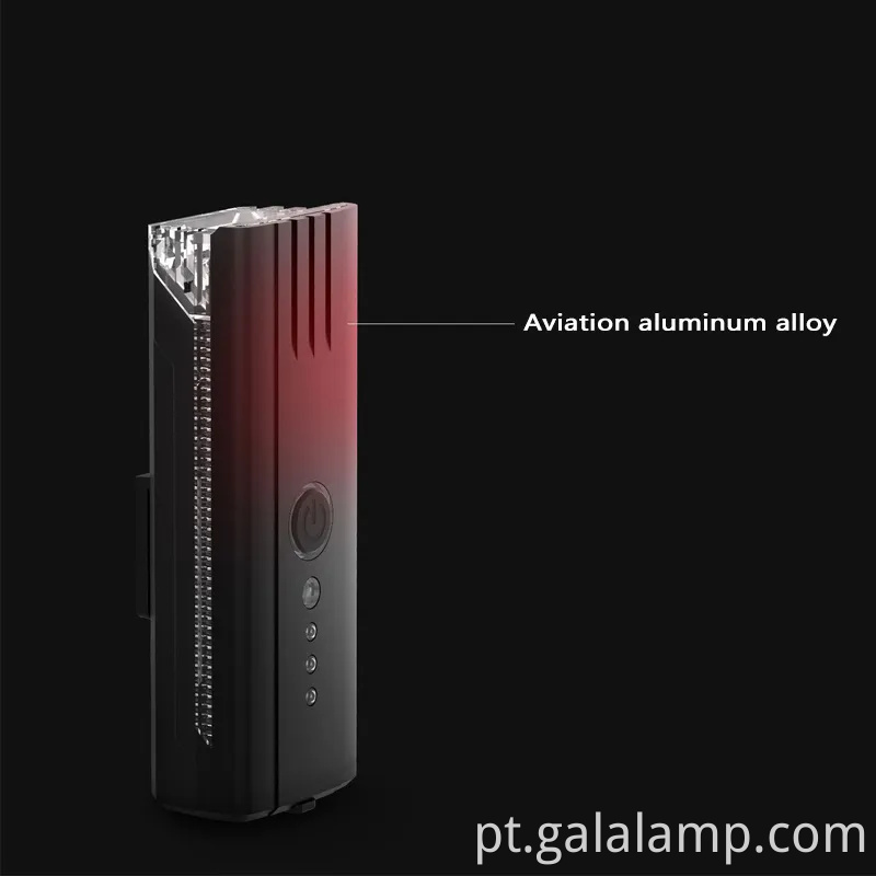 Ultimate Water impermeável chifre de bicicleta e combinação de luz LED brilhante